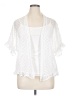 Collections etc. 100% Polyester White Kimono Size XL - photo 1