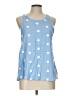 Blu Pepper 100% Rayon Blue Sleeveless Blouse Size L - photo 1