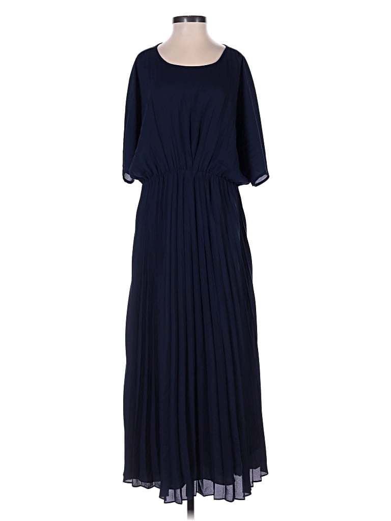 Pre-owned Halogen Casual Dress In Blue