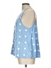 Blu Pepper 100% Rayon Blue Sleeveless Blouse Size L - photo 5