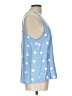 Blu Pepper 100% Rayon Blue Sleeveless Blouse Size L - photo 4