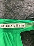 Alice + Olivia 100% Polyester Solid Green Jumpsuit Size 8 - photo 4