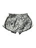 Nike 100% Recycled Polyester Graphic Silver Athletic Shorts Size M (kids) - photo 1