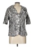 Bamboo Traders Silver Blazer Size L - photo 1