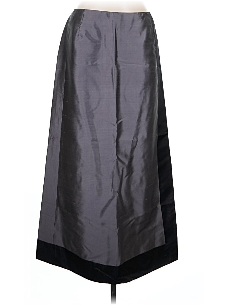 Pre-owned Isda & Co Silk Skirt In Black