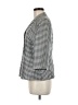 Rena Rowan 100% Silk Houndstooth Silver Silk Blazer Size M (estimated) - photo 5