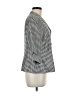 Rena Rowan 100% Silk Houndstooth Silver Silk Blazer Size M (estimated) - photo 4