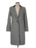 Vince Camuto Houndstooth Gray Coat Size 6 - photo 1