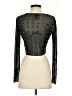 Forever 21 Black Long Sleeve Top Size S - photo 2