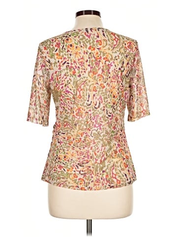 Cable & Gauge Short Sleeve Blouse (view 2)