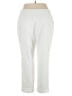 Kasper Solid Ivory Casual Pants Size 14 - photo 2