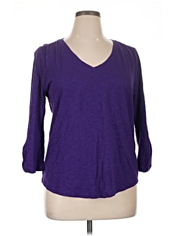 Chico's 3/4 Sleeve T-Shirt (view 1)
