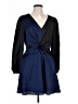 Milly Color Block Blue Casual Dress Size 10 - photo 1