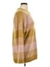Madewell Stripes Tan Gold Pullover Sweater Size 1X - photo 4