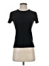 Three Dots 100% Cotton Black Short Sleeve Turtleneck Size S - photo 1