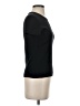 Three Dots 100% Cotton Black Short Sleeve Turtleneck Size S - photo 4