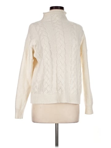 Madewell Grenville Cableknit Mockneck Sweater (view 1)