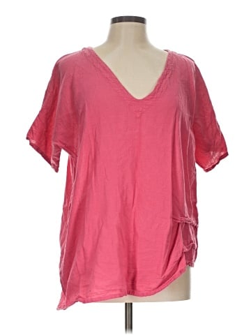 Oh My Gauze! Short Sleeve Blouse (view 1)