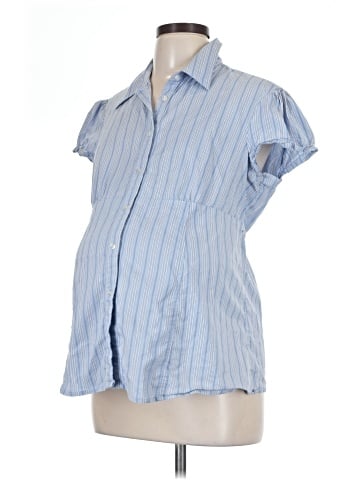 Motherhood Short Sleeve Blouse (view 1)