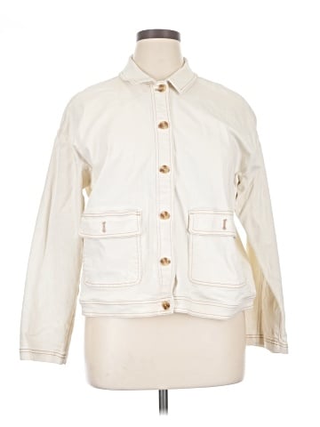 Ann Taylor LOFT Outlet 3/4 Sleeve Button-Down Shirt (view 1)