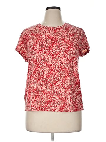 Ann Taylor LOFT Short Sleeve T-Shirt (view 1)