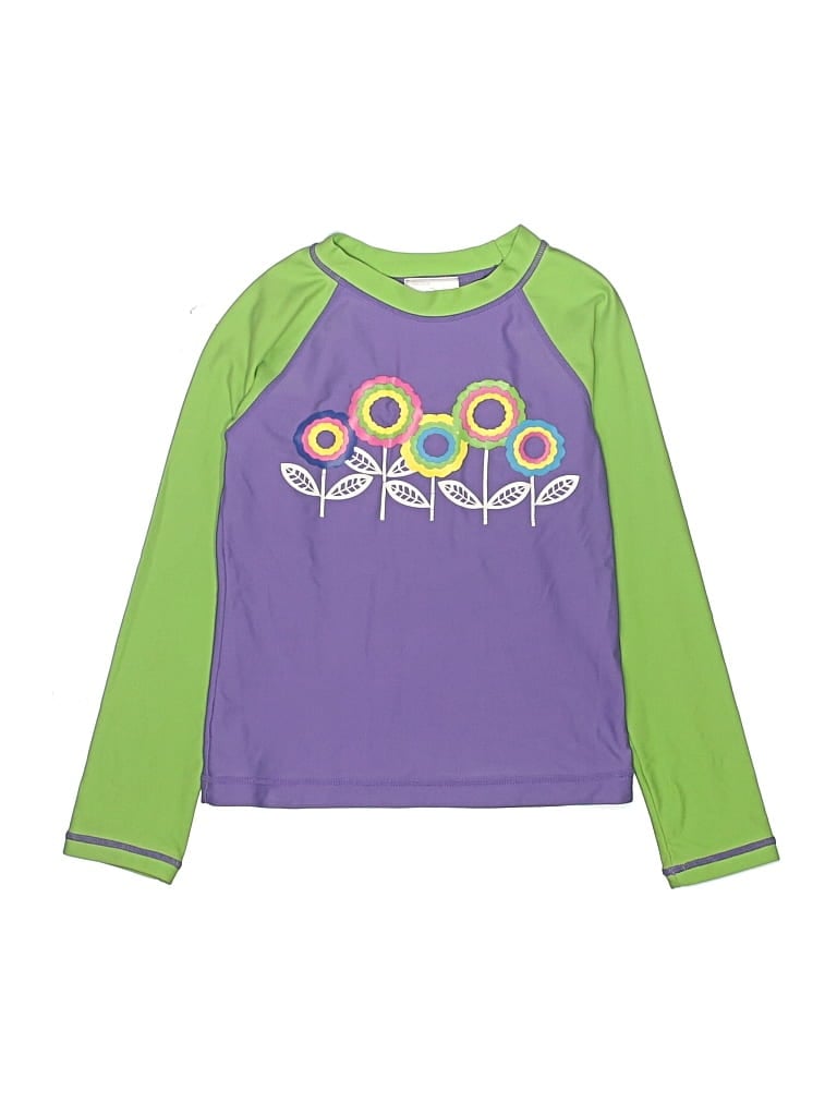 Pre-owned Hanna Andersson Kids' Long Sleeve T-shirt In Purple