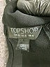 Topshop 100% Polyester Black 3/4 Sleeve Blouse Size 8 - photo 7