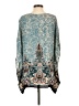 World Market Paisley Teal Poncho Size S - photo 2