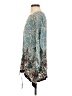 World Market Paisley Teal Poncho Size S - photo 5