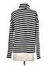 J.Crew 100% Cotton Stripes Silver Turtleneck Sweater Size XXS - photo 2