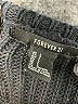 Forever 21 100% Cotton Polka Dots Black Pullover Sweater Size L - photo 7
