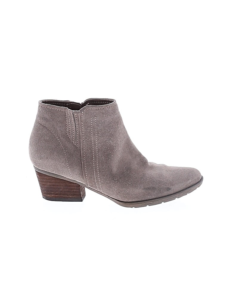 Pre-owned Blondo Ankle Boots In Gray