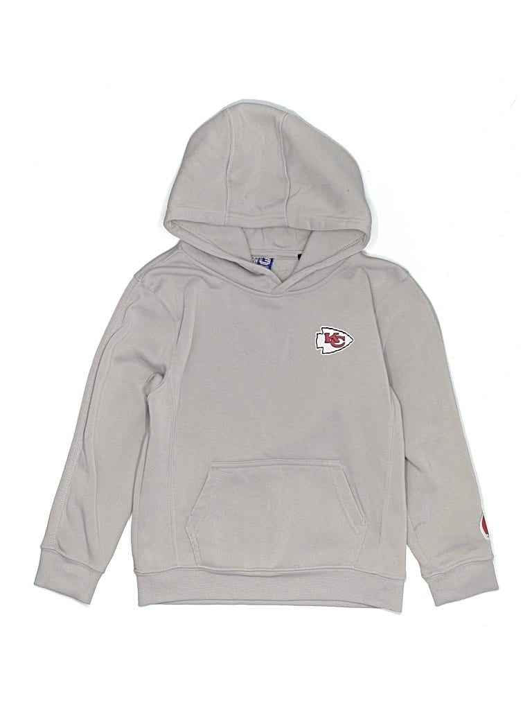 Pre-owned Nfl Kids' Pullover Hoodie In Gray