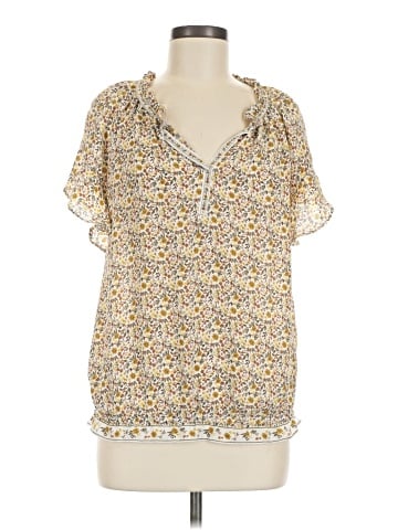 Max Studio Short Sleeve Blouse (view 1)