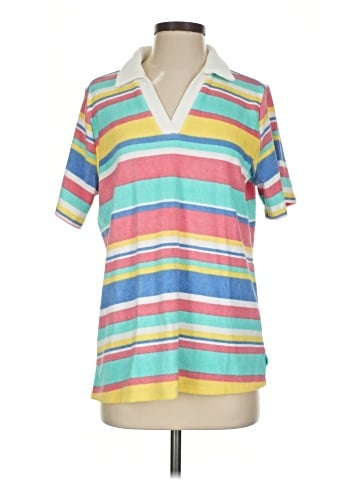 Belle By Kim Gravel Short Sleeve Blouse (view 1)