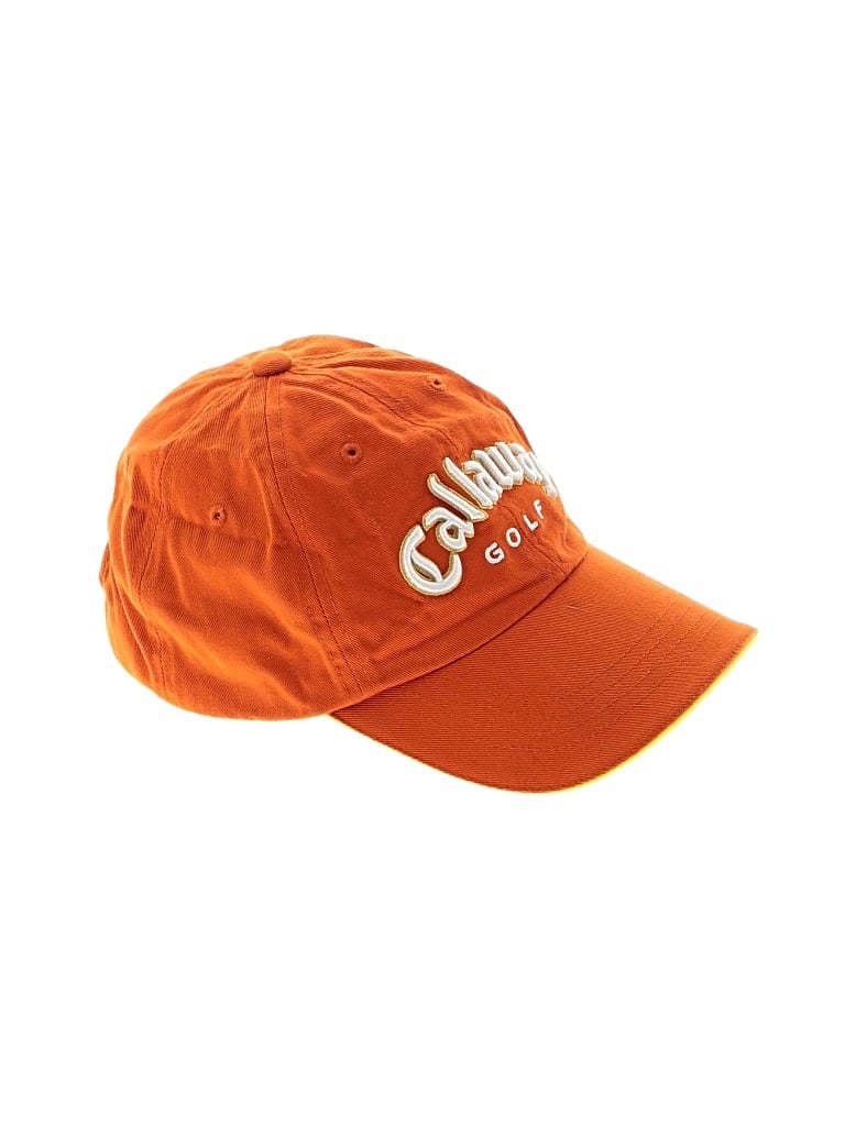 Pre-owned Callaway Baseball Cap In Orange
