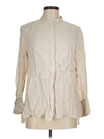 Massimo Dutti Long Sleeve Blouse (view 1)