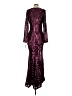 Xscape Purple Cocktail Dress Size 4 - photo 2