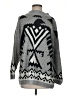 Assorted Brands 100% Acrylic Chevron-herringbone Gray Pullover Sweater Size P (petite) - photo 1