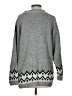 Assorted Brands 100% Acrylic Chevron-herringbone Gray Pullover Sweater Size P (petite) - photo 2