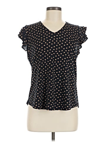 Adrianna Papell Short Sleeve Blouse (view 1)