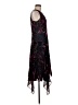 DKNY 100% Polyester Paisley Black Cocktail Dress Size 6 - photo 4