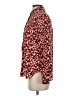 J.Crew Collection Print Red Long Sleeve Blouse Size 0 - photo 5