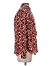 J.Crew Collection Print Red Long Sleeve Blouse Size 0 - photo 4