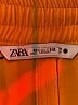 Zara Solid Orange Casual Pants Size M (estimated) - photo 4
