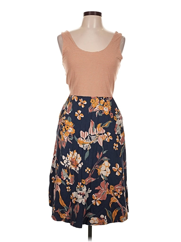 Pre-owned Pact Casual Dress In Brown