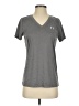 Under Armour 100% Polyester Gray Short Sleeve Top Size S - photo 1