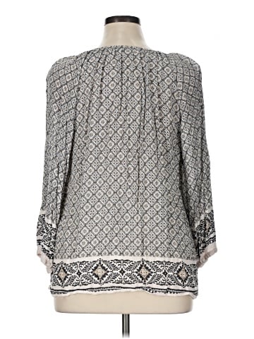 Adrienne Vittadini 3/4 Sleeve Blouse (view 2)