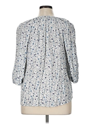 Jones & Co 3/4 Sleeve Blouse (view 2)