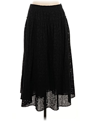 Madewell Eyelet Pull-On Midi Skirt (view 1)